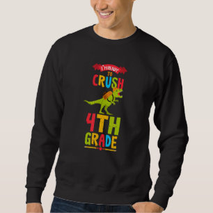 Sudadera Camión Monstruo de Niños Primer Día de 4to Grado D