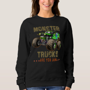 Sudadera Camión Monstruo Es Mi Jam Para Los Camiones Monstr