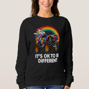 Sudadera Camión Monstruo Unicornio de Concienciación sobre