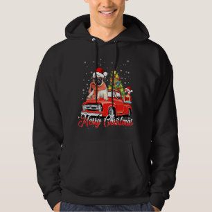 Sudadera Camión Pug Feliz Navidad