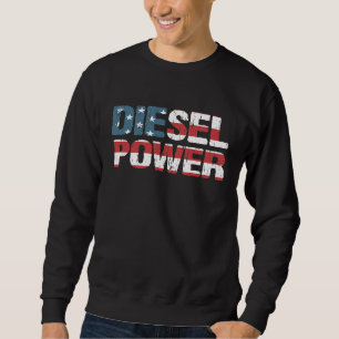 Sudadera Camión Turbo Mechanic con Bandera de Alimentación