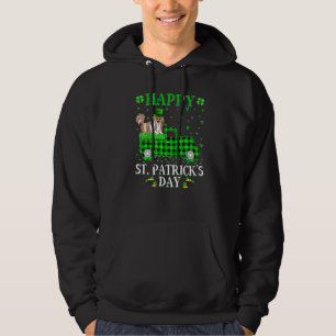 Sudadera Camión verde de búfalo, camioneta Shih Tzu Dog St 
