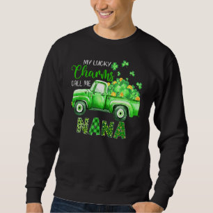 Sudadera Camión Vintage Mis Encantos Afortunados Me Llaman 
