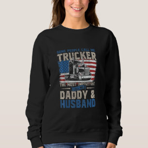 Sudadera Camionero americano papi esposo padre de la bander