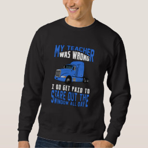 Sudadera Camionero de amor Camiones Camión Camión Divertido