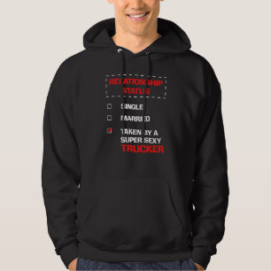 Sudadera Camionero Esposa Esposo Bf Gf Relación Conductor D