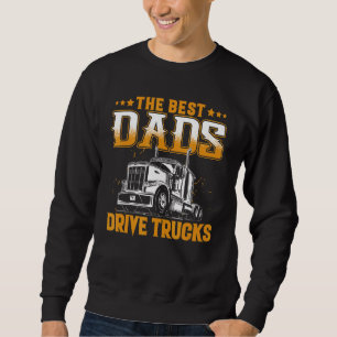 Sudadera Camionero Las Mejores Papas Camioneras Día del Pad