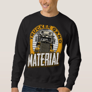 Sudadera Camionero Material De Banda Gran Conductor De Cami