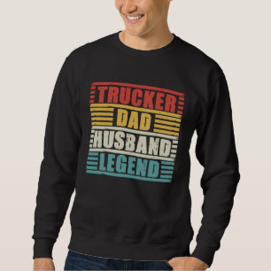 Sudadera Camionero Papá Esposo Leyenda Conductor de Camión 