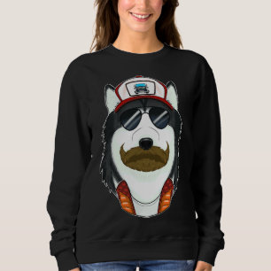 Sudadera Camionero Perro I Conductor De Camión Husky