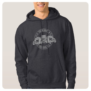 Sudadera Camionero Personalizado Camión Grande Semi Camión 