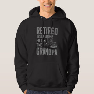 Sudadera Camionero retirado Conductor de tiempo completo Ab