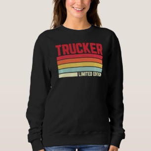 Sudadera Camionero Retro Truck Driver 2022