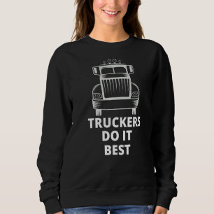 Sudadera Camionero Retro Truck Driver 2022