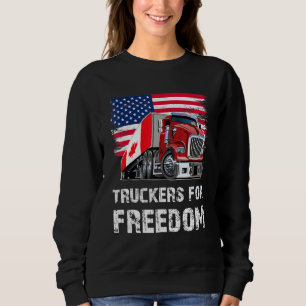 Sudadera Camionero Vinta del Convoy de la Libertad de Estad