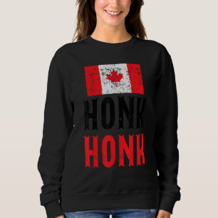 Sudadera Camioneros canadienses de Honk honk gobiernan una 