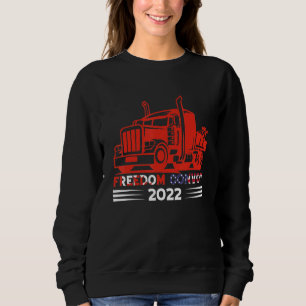 Sudadera Camioneros de la bandera de Canadá en convoy por l