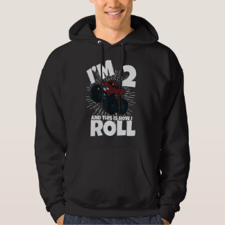 Sudadera Camiones Monstruos De Hermanos Familiares Cumpleañ