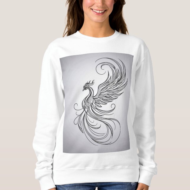 Sudadera Camisas con el logotipo Majestic Phoenix (Anverso)