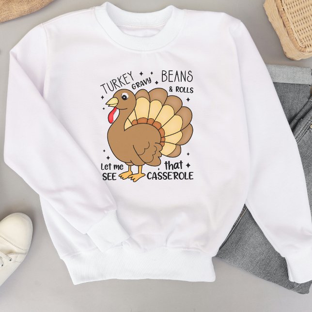 Sudadera Camisas de Acción de Gracias - Judías de gravedad  (Subido por el creador)