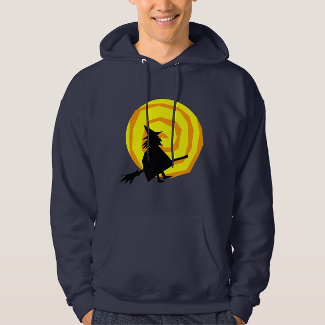 Sudadera Camisas de Bruja y Luna de Halloween (Anverso)