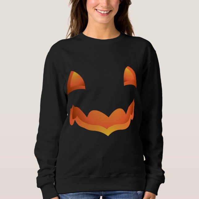 Sudadera Camisas de Calabaza de Calabaza de Halloween para  (Anverso)