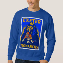 Camisas de dulces clásicas de Exeter Monarchs.
