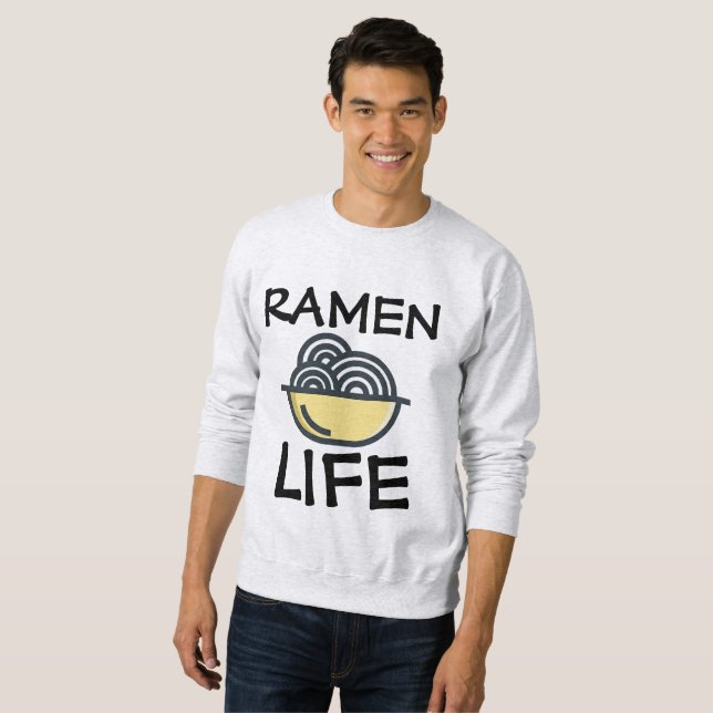 SUDADERA CAMISAS DE LA VIDA DE RAMEN (Anverso completo)
