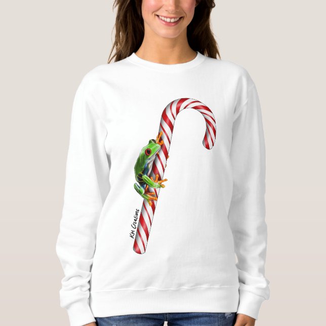 Sudadera Camisas de las fiestas de ranas de árbol (Anverso)