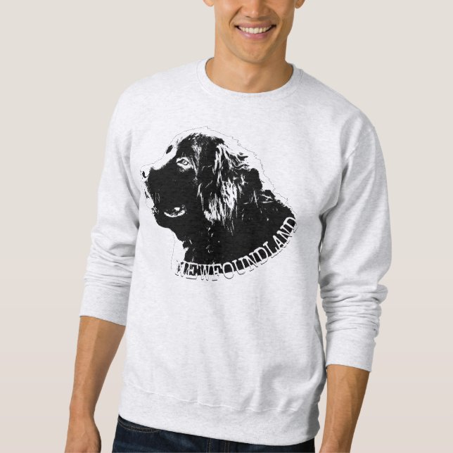 Sudadera Camisas de perros de Terranova (Anverso)
