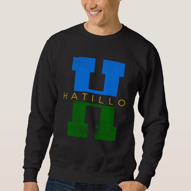 Sudadera Camisas de Puerto Rico Hecho En Hatillo City (Anverso)