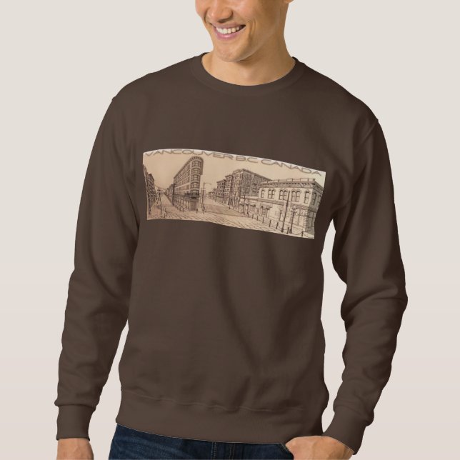 Sudadera Camisas de recuerdo de Vancouver Camisas Gastown M (Anverso)