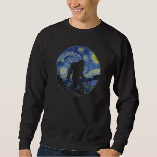 Sudadera Camisas de silueta estelar de pies gigantes Van Go