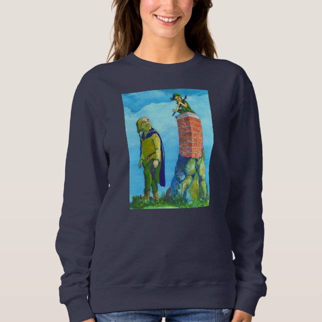 Sudadera Camisas dulces diseñadas para la acuarela de los E (Anverso)