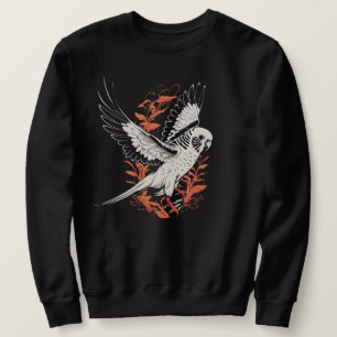 Sudadera Camisas dulces Flying Budgie Parakeet