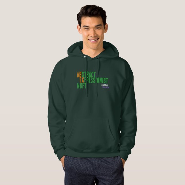 Sudadera Camisas expresas abstractas NBPT - de PLNTD (Anverso completo)