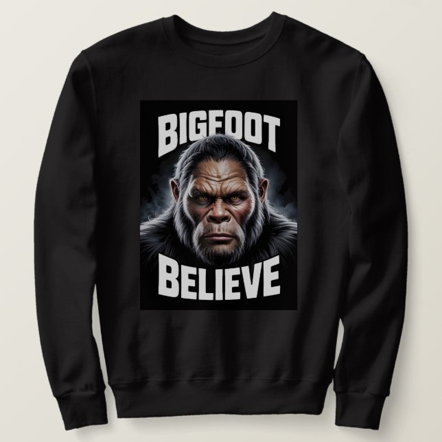 Sudadera Camisas grandes creerán Cryptid Fan Sweatshirt (Anverso del diseño)