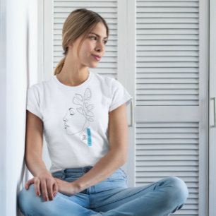 Sudadera Camisas Inspiradoras de arte minimalista para muje