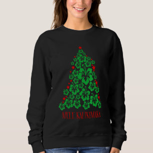 Sudadera Camisas Mele Kalikimaka Para Mujeres Hawai Hawaii