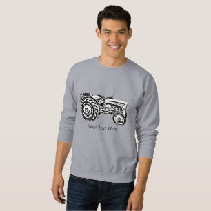 Sudadera Camisas para tractores de fergison de massey gris 