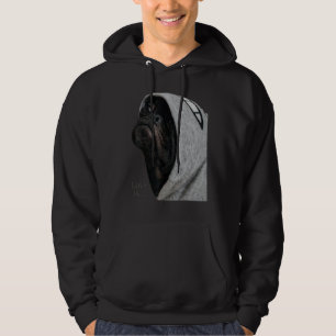 Sudadera Camisas Pug Negras Hombres Pug Mom Dad Life Tee Lo