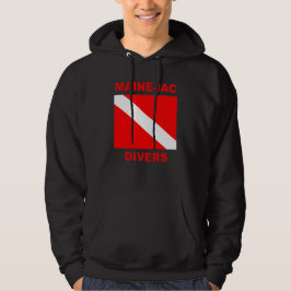 Sudadera Camisas suaves con el logo de la Bandera de Buceo 
