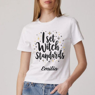 Sudadera Camisas suaves con nombre de halloween básico mode