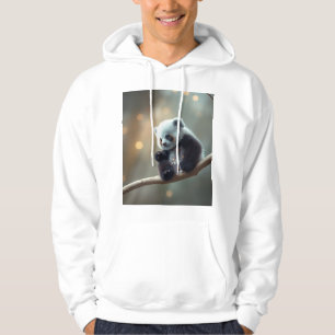 Sudadera "Camisas suaves con panda de bebé adorable en un á