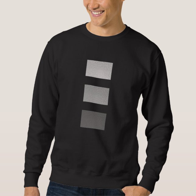 Sudadera Camisas suaves de arte digital a escala de grises (Anverso)
