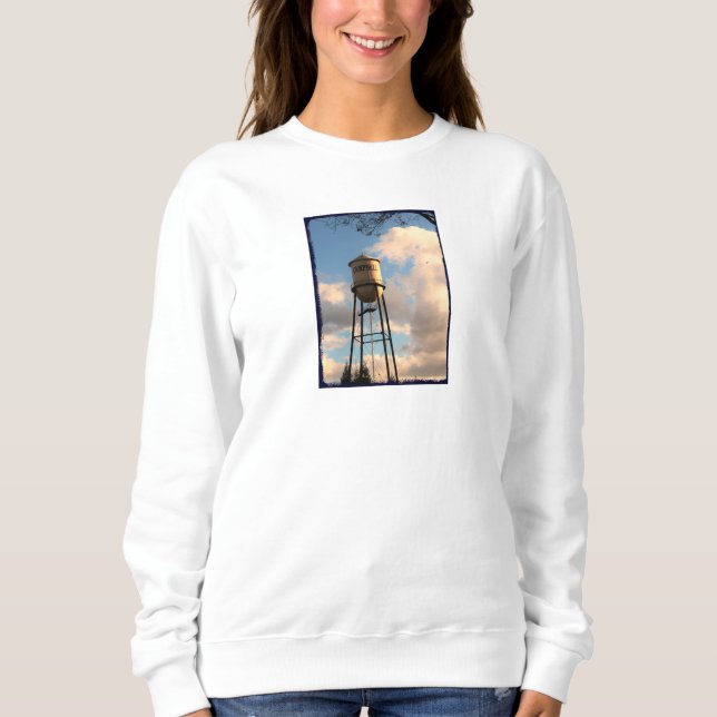 Sudadera Camisas suaves de Campbell CA Water Tower Women's  (Anverso)