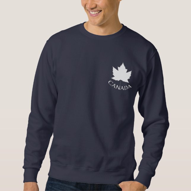 Sudadera Camisas suaves de Canadá Bandera Souvenir Sweatshi (Anverso)