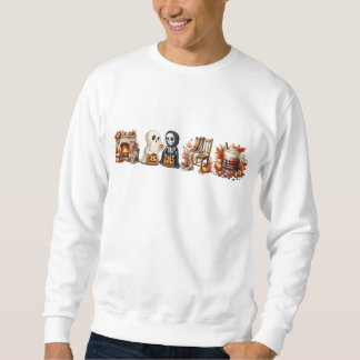 Sudadera Camisas suaves de Halloween para los amigos fantas