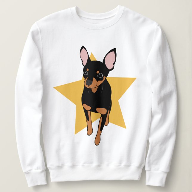Sudadera Camisas suaves de la estrella del Super Pin Min Pi (Anverso del diseño)