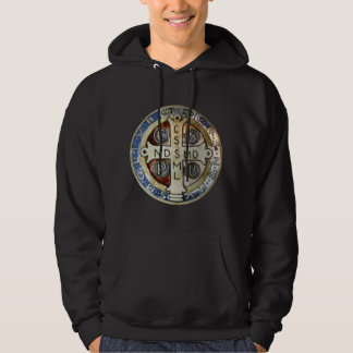 Sudadera Camisas suaves de la medalla de San Benedicto